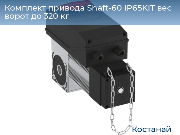 Комплект привода Shaft-60 IP65KIT вес ворот до 320 кг, kostanaj.doorhan.ru