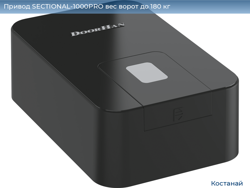 Привод SECTIONAL-1000PRO вес ворот до 180 кг, kostanaj.doorhan.ru