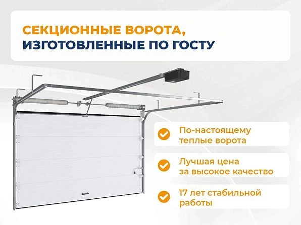 Cекционные ворота 4000х2850 мм коричнево-красные DoorHan RSD02, kostanaj.doorhan.ru